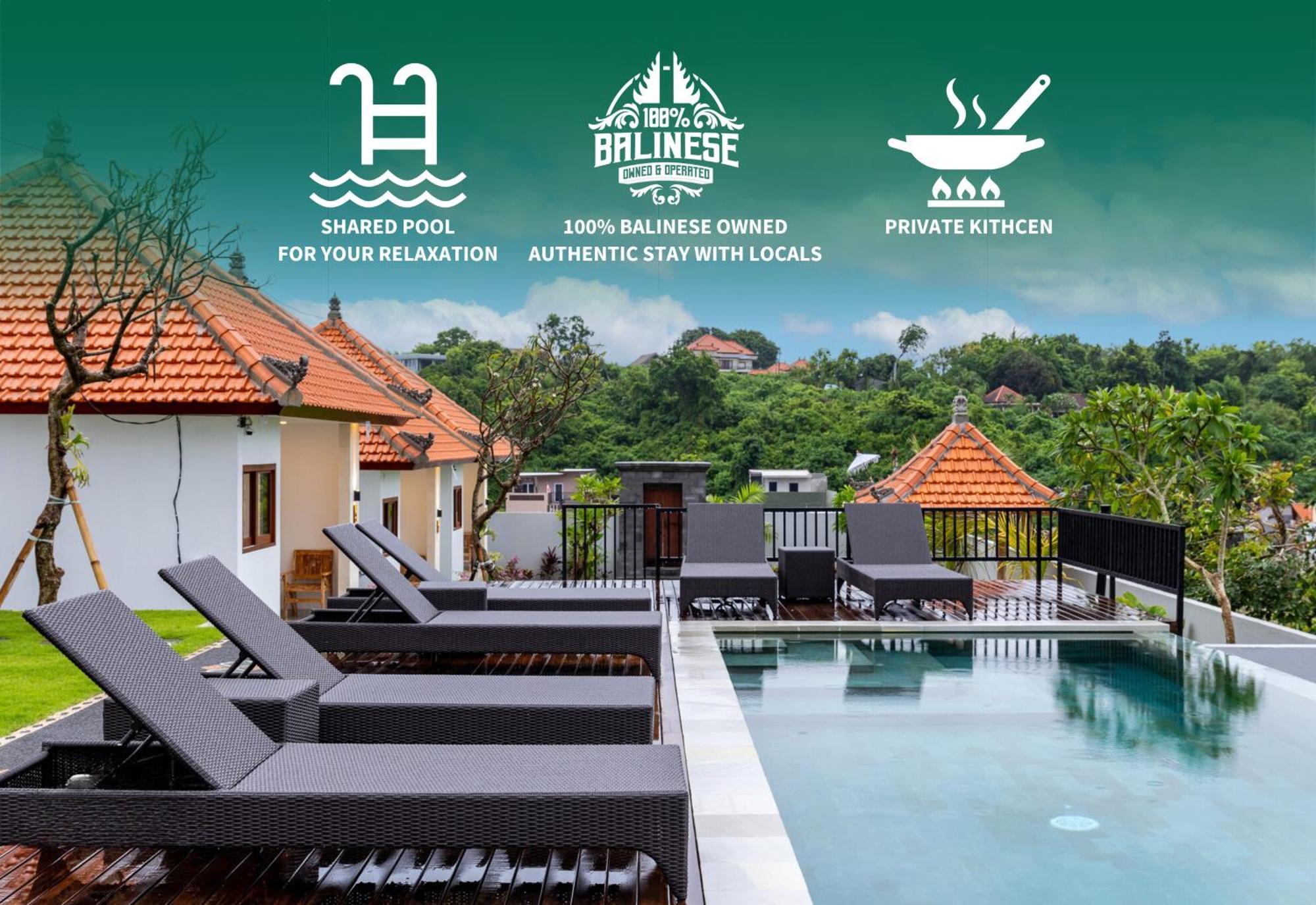 Agra Villa Bali By Bukit Vista Унгасан Экстерьер фото